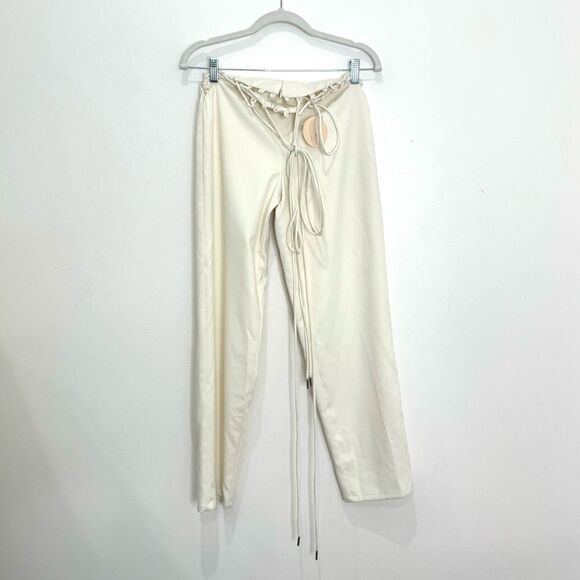 Camila Coelho White Cropped Jumpsuit - Picture 6 of 11